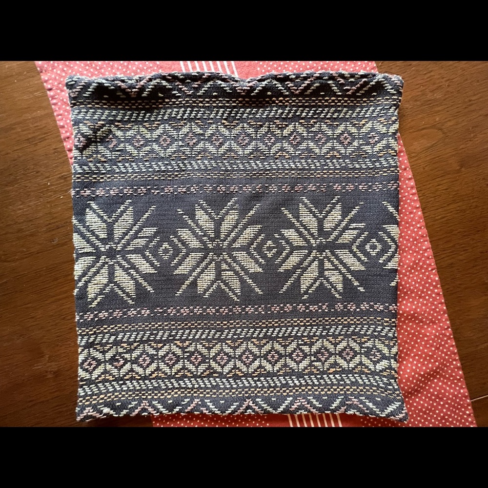 Hand crafted pillow sham